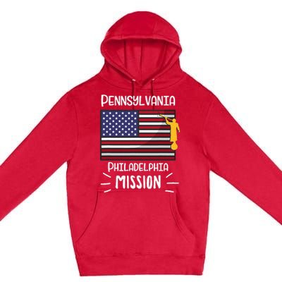 Pennsylvania Philadelphia Mormon Lds Mission Missionary Premium Pullover Hoodie