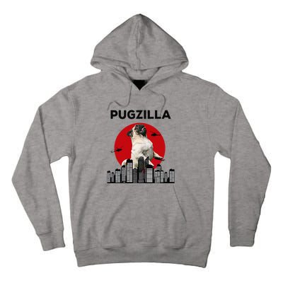 Pugzilla Pug mom Pug dad pug lover pug funny animal lover Tall Hoodie