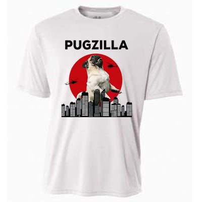 Pugzilla Pug mom Pug dad pug lover pug funny animal lover Cooling Performance Crew T-Shirt