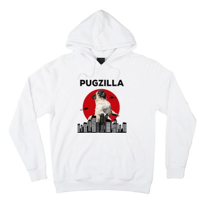 Pugzilla Pug mom Pug dad pug lover pug funny animal lover Hoodie