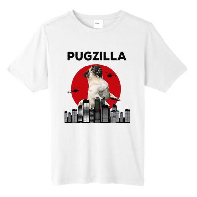 Pugzilla Pug mom Pug dad pug lover pug funny animal lover Tall Fusion ChromaSoft Performance T-Shirt