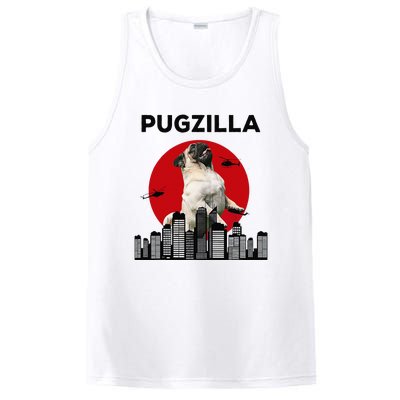 Pugzilla Pug mom Pug dad pug lover pug funny animal lover PosiCharge Competitor Tank