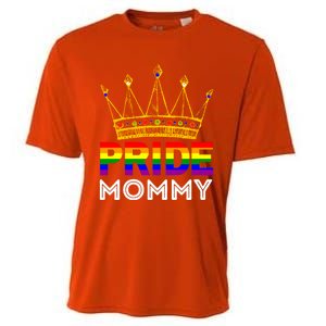 Pride Proud Mommy Mom Funny Lgbtqia Gay Lesbian Gift Cooling Performance Crew T-Shirt