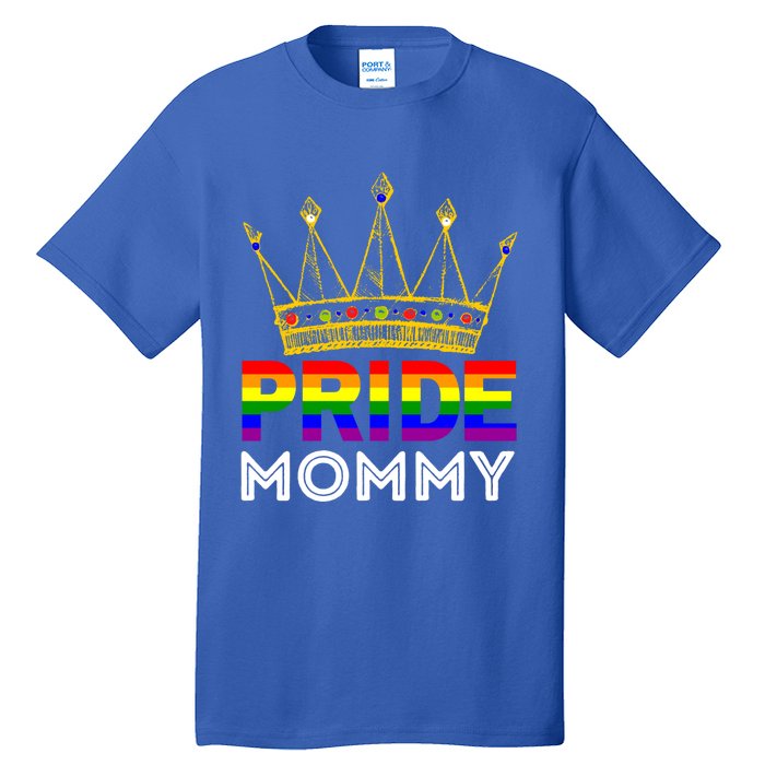 Pride Proud Mommy Mom Funny Lgbtqia Gay Lesbian Gift Tall T-Shirt