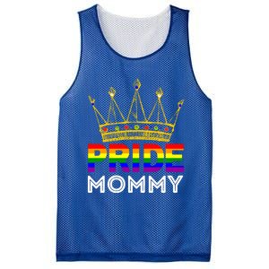 Pride Proud Mommy Mom Funny Lgbtqia Gay Lesbian Gift Mesh Reversible Basketball Jersey Tank