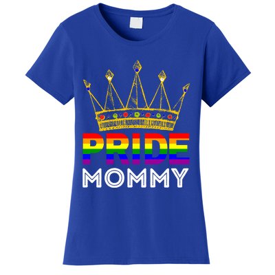 Pride Proud Mommy Mom Funny Lgbtqia Gay Lesbian Gift Women's T-Shirt