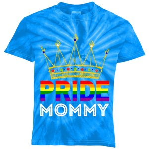 Pride Proud Mommy Mom Funny Lgbtqia Gay Lesbian Gift Kids Tie-Dye T-Shirt