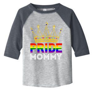 Pride Proud Mommy Mom Funny Lgbtqia Gay Lesbian Gift Toddler Fine Jersey T-Shirt