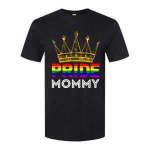 Pride Proud Mommy Mom Funny Lgbtqia Gay Lesbian Gift Softstyle CVC T-Shirt