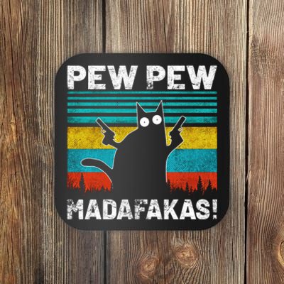 PEW PEW MADAFAKAS Coaster