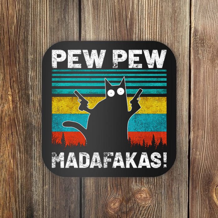 PEW PEW MADAFAKAS Coaster