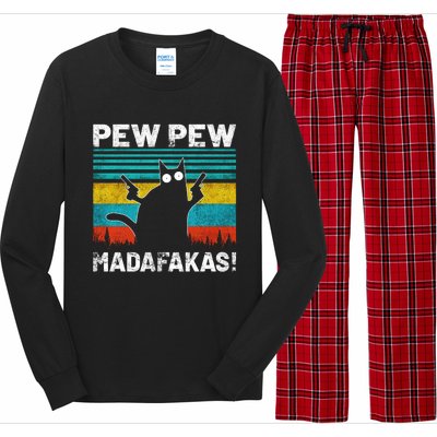 PEW PEW MADAFAKAS Long Sleeve Pajama Set