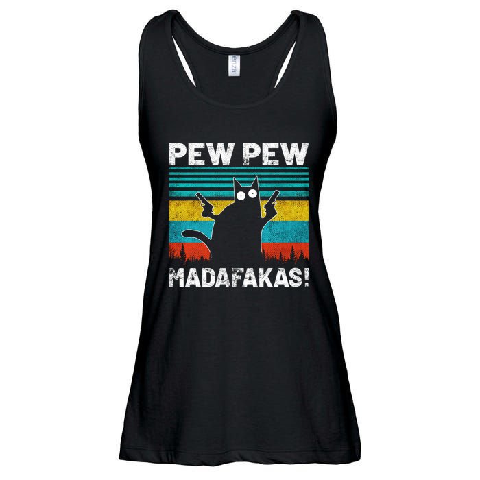 PEW PEW MADAFAKAS Ladies Essential Flowy Tank