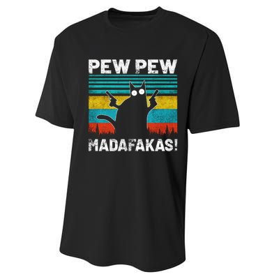 PEW PEW MADAFAKAS Performance Sprint T-Shirt