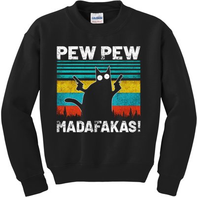 PEW PEW MADAFAKAS Kids Sweatshirt