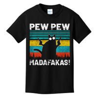 PEW PEW MADAFAKAS Kids T-Shirt