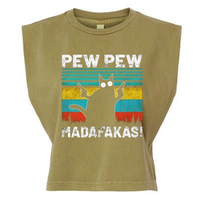 PEW PEW MADAFAKAS Garment-Dyed Women's Muscle Tee