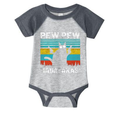 PEW PEW MADAFAKAS Infant Baby Jersey Bodysuit