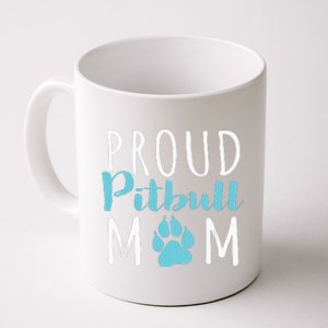 Proud Pitbull Mom Funny Gift Dog Lover Shirt Coffee Mug