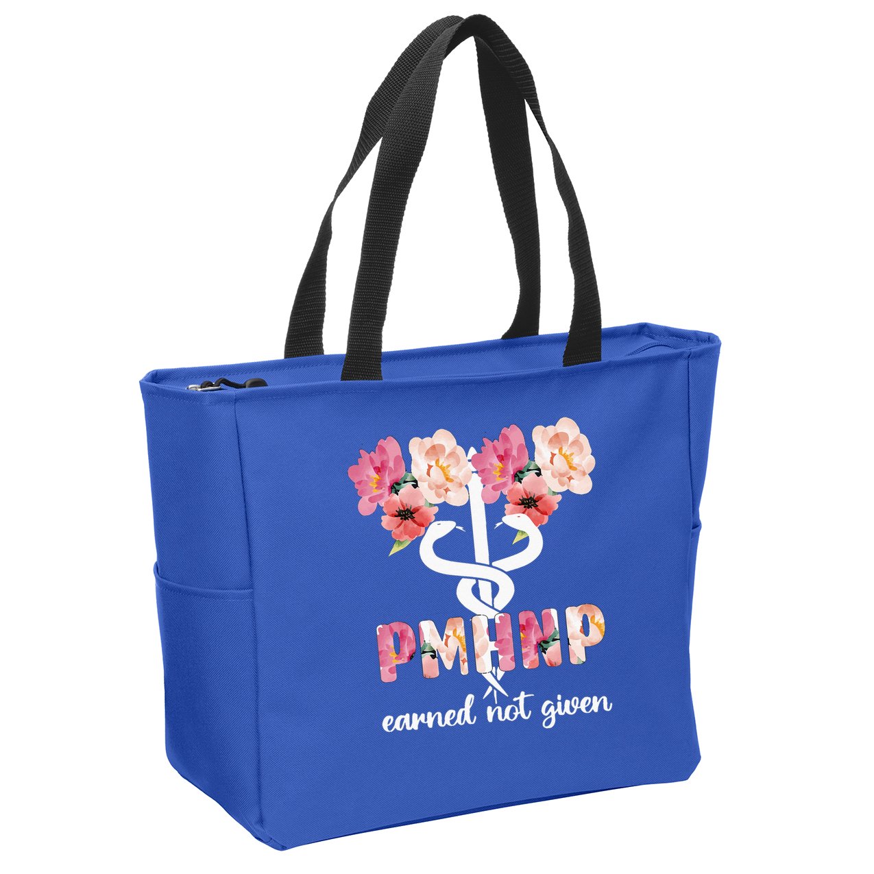 PMHNP Psychiatric Mental Health Nurse Practitioner Zip Tote Bag