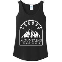 Poconos Pocono Mountains Pennsylvania Ladies Essential Tank