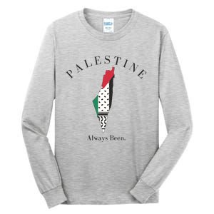 Palestine Palestine Map Free Palestine Tall Long Sleeve T-Shirt