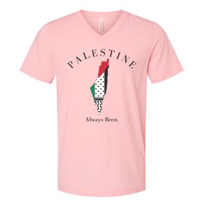 Palestine Palestine Map Free Palestine V-Neck T-Shirt