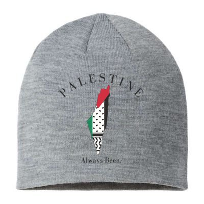 Palestine Palestine Map Free Palestine Sustainable Beanie