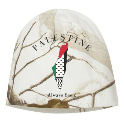 Palestine Palestine Map Free Palestine Kati - Camo Knit Beanie