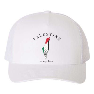 Palestine Palestine Map Free Palestine Yupoong Adult 5-Panel Trucker Hat