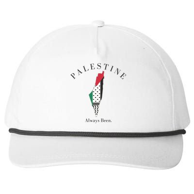 Palestine Palestine Map Free Palestine Snapback Five-Panel Rope Hat