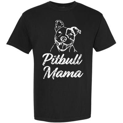Proud Pitbull Mama S Meaningful Gift Sweater Funny Garment-Dyed Heavyweight T-Shirt
