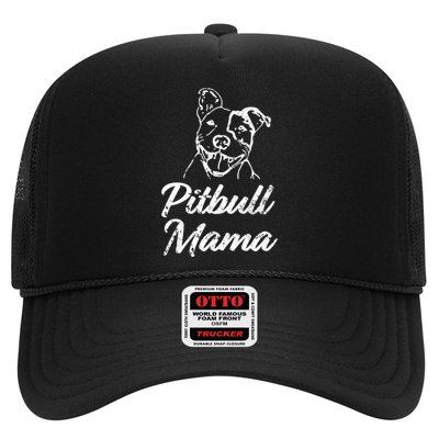Proud Pitbull Mama S Meaningful Gift Sweater Funny Trucker Hat