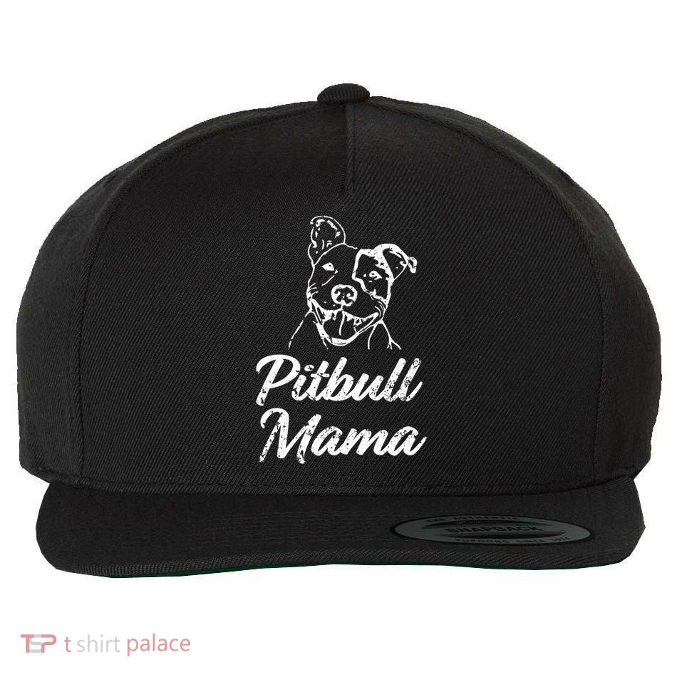 Proud Pitbull Mama S Meaningful Gift Sweater Funny Wool Snapback Cap