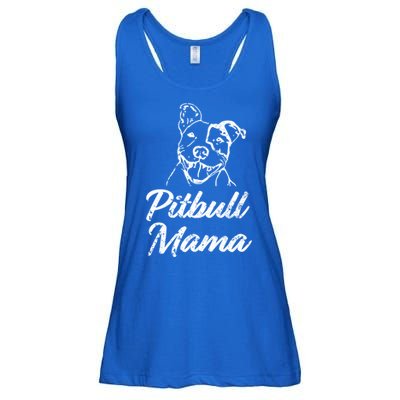 Proud Pitbull Mama S Meaningful Gift Sweater Funny Ladies Essential Flowy Tank