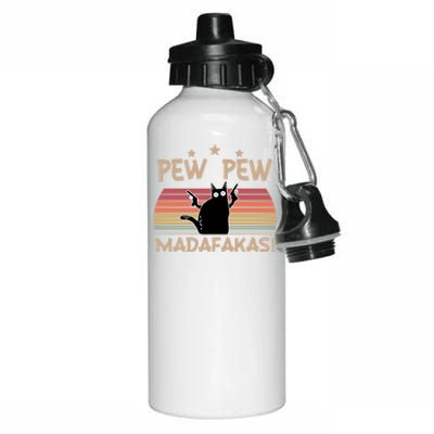 Pew Pew Madafakas Gift Aluminum Water Bottle