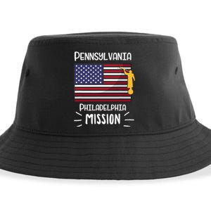 Pennsylvania Philadelphia Mormon Lds Mission Missionary Gift Sustainable Bucket Hat