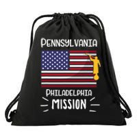 Pennsylvania Philadelphia Mormon Lds Mission Missionary Gift Drawstring Bag