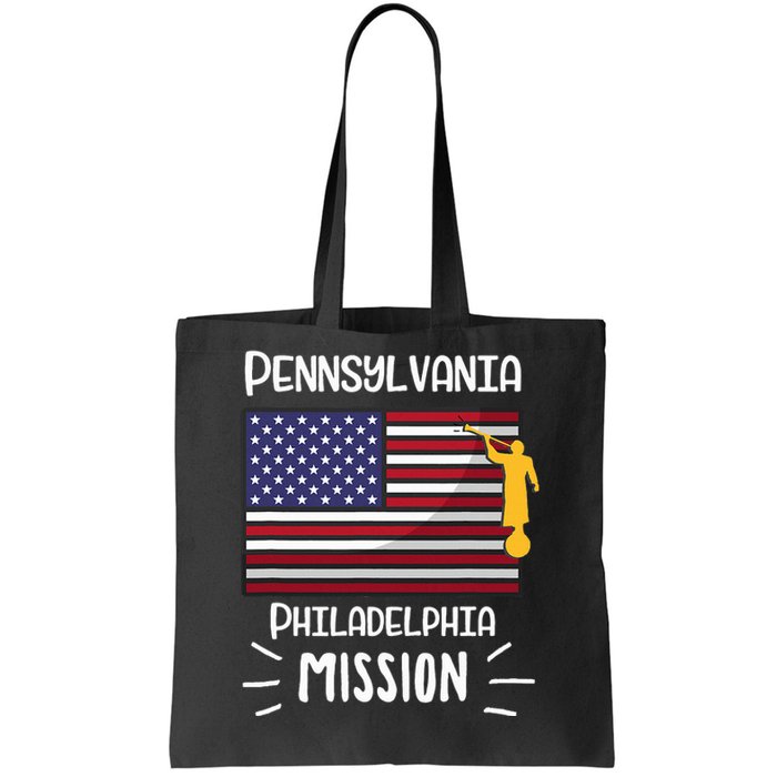 Pennsylvania Philadelphia Mormon Lds Mission Missionary Gift Tote Bag