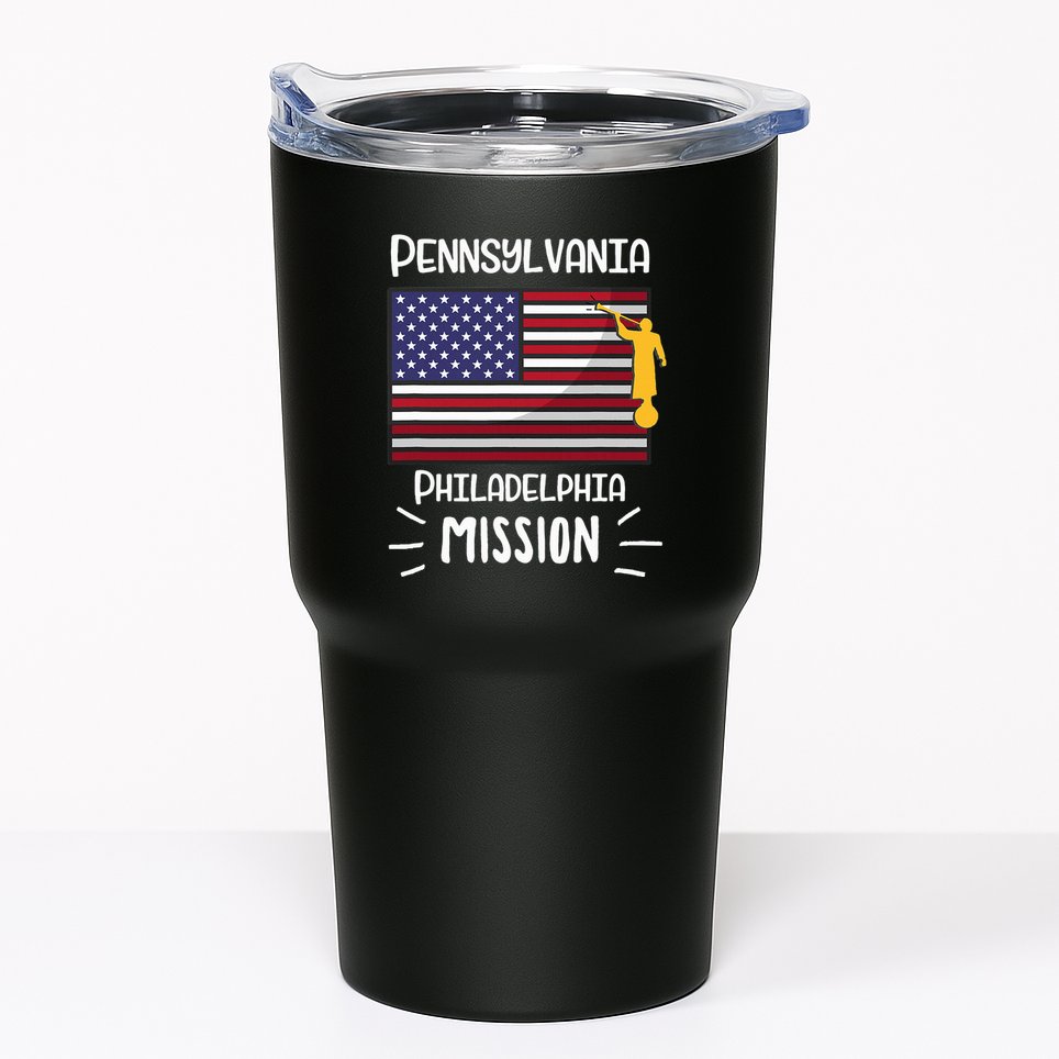 Pennsylvania Philadelphia Mormon Lds Mission Missionary Gift Tumbler