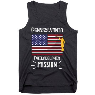 Pennsylvania Philadelphia Mormon Lds Mission Missionary Gift Tank Top