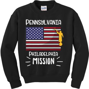 Pennsylvania Philadelphia Mormon Lds Mission Missionary Gift Kids Sweatshirt