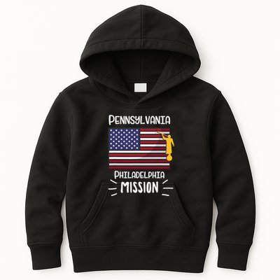 Pennsylvania Philadelphia Mormon Lds Mission Missionary Gift Kids Hoodie