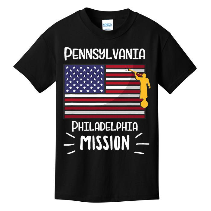 Pennsylvania Philadelphia Mormon Lds Mission Missionary Gift Kids T-Shirt