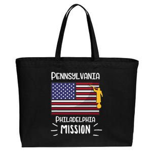 Pennsylvania Philadelphia Mormon Lds Mission Missionary Gift Cotton Canvas Jumbo Tote