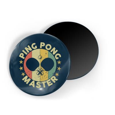 Ping Pong Master Champion Table Tennis Coach Paddle Player Magnet