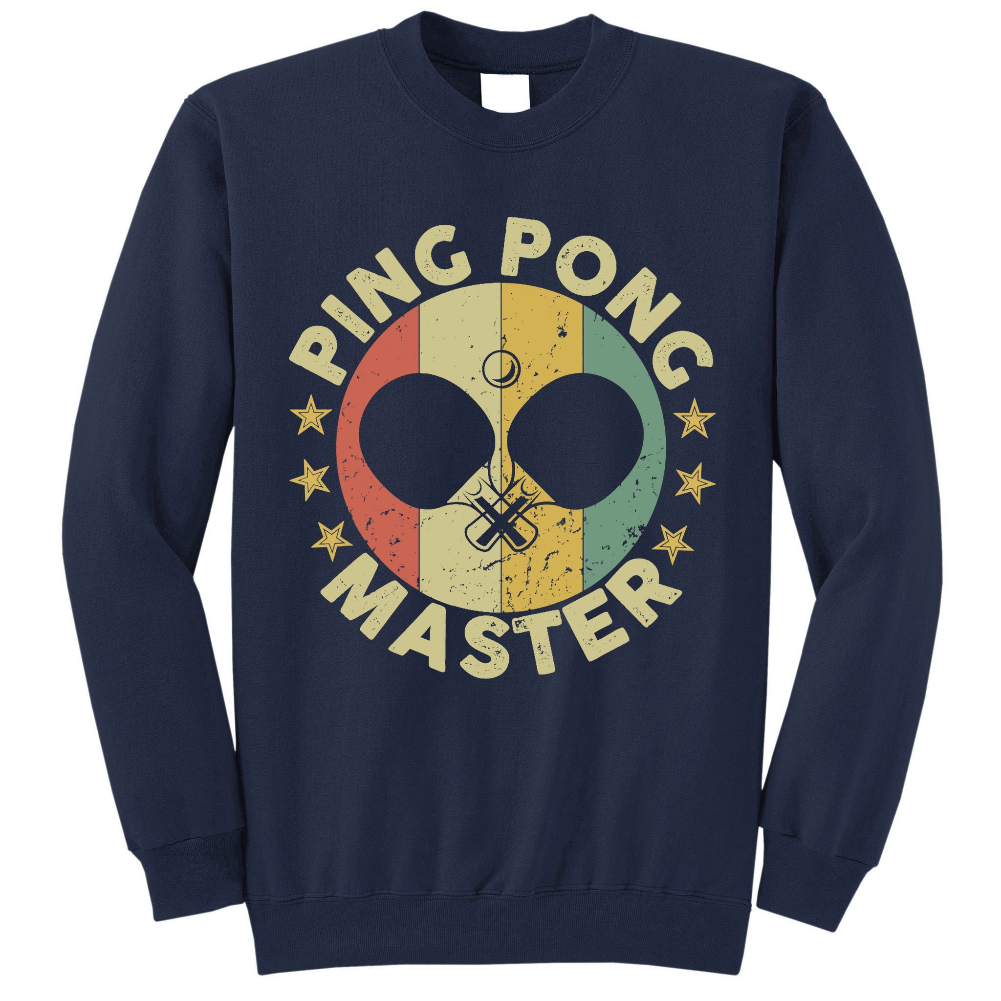 Ping Pong Master Champion Table Tennis Coach Paddle Player Tall Sweatshirt