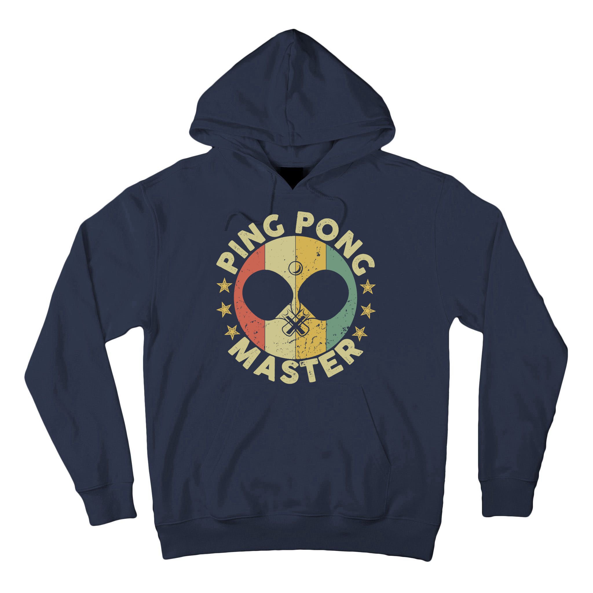 Ping Pong Master Champion Table Tennis Coach Paddle Player Tall Hoodie