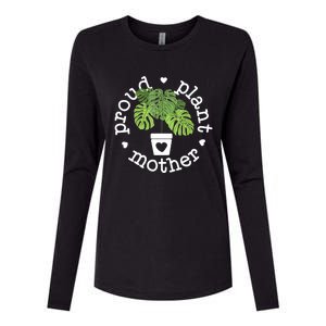 Proud Plant Mother Plant Mama Plant Womens Cotton Relaxed Long Sleeve T-Shirt