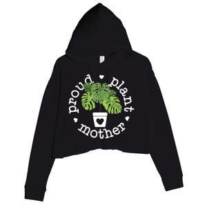 Proud Plant Mother Plant Mama Plant Crop Fleece Hoodie